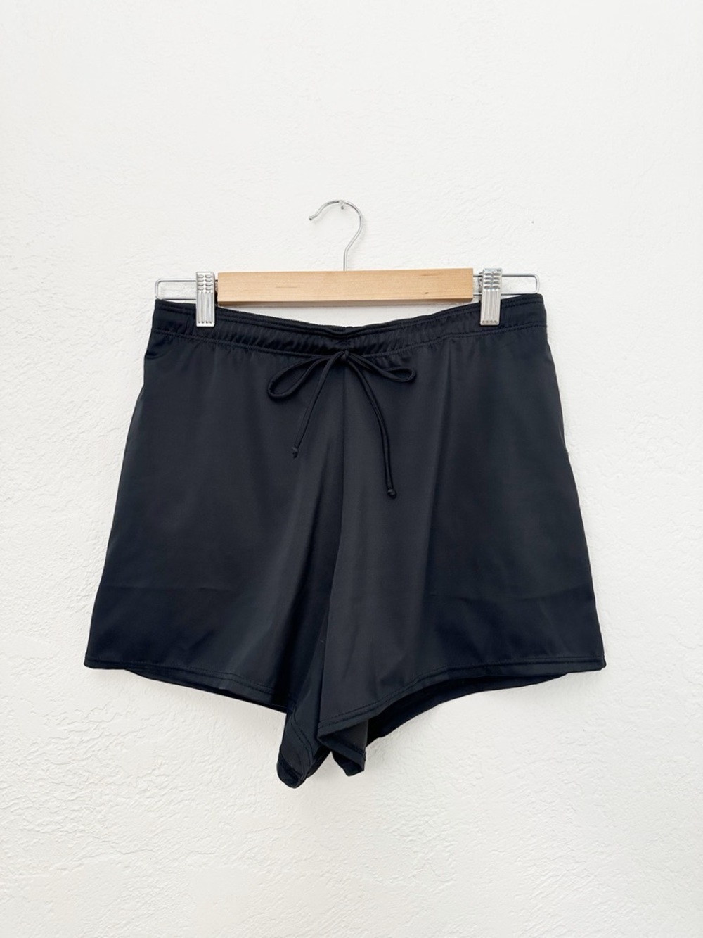 Vintage 90s Blair Black Elastic Waist High Rise Shorts